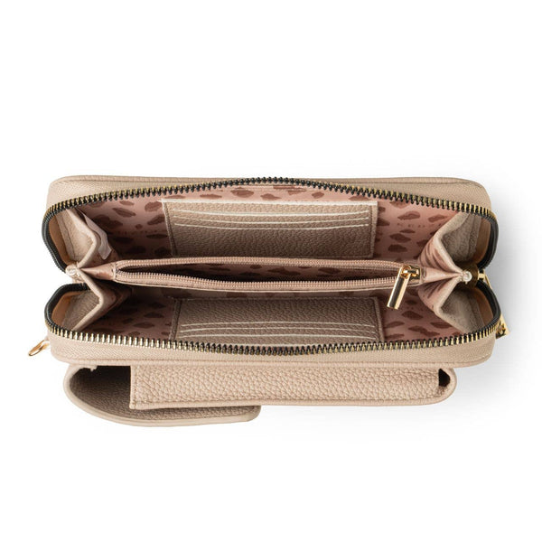 Kedzie Eclipse Smartphone Crossbody Open Stock: Cream
