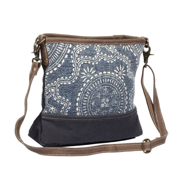 MY Navy Kilim Shoulder Bag
