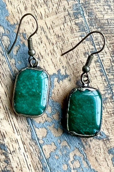 DD Sicily Earrings: Turquoise Pine
