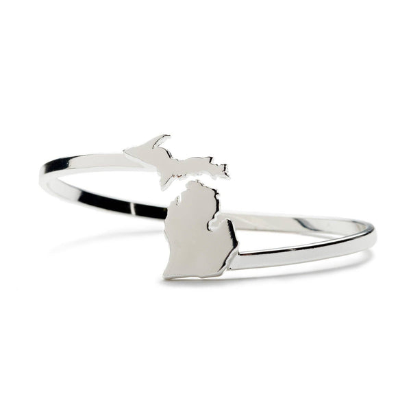 SA Michigan Bangle - Silver