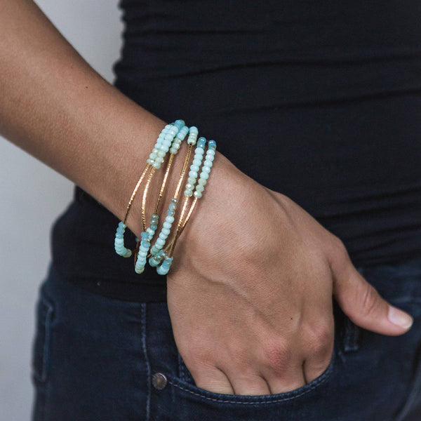 SC Scout Wrap : turquoise combo/gold