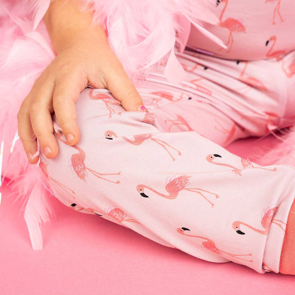 FLAMINGO Sleeper Bamboo Baby PJ SET Copy